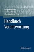 Cover: Handbuch Verantwortung - Springer VS