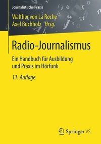 Enlarge image Cover: Radio-Journalismus - Springer VS