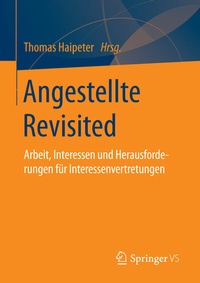Enlarge image Cover: Angestellte Revisited - Springer VS