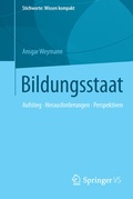 Cover: Bildungsstaat - Springer VS