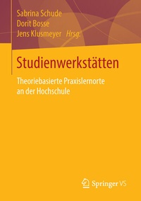 Abbildung von: Studienwerkstätten in der Lehrerbildung - Springer VS