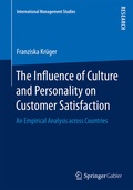 Cover: The Influence of Culture and Personality on Customer Satisfaction - Springer Gabler