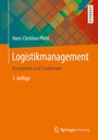 Cover: Logistikmanagement - Springer Vieweg