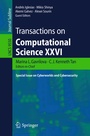 Cover: Transactions on Computational Science XXVI - Springer