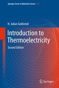 Cover: Introduction to Thermoelectricity - Springer