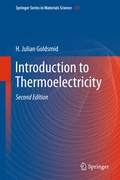 Cover: Introduction to Thermoelectricity - Springer