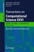 Cover: Transactions on Computational Science XXVI - Springer