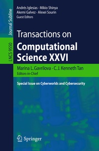 Abbildung von: Transactions on Computational Science XXVI - Springer
