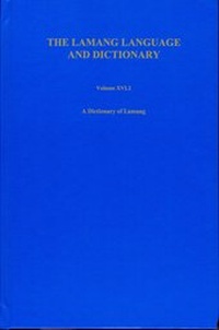 Enlarge image Cover: The Lamang Language and Dictionary - Köppe, R