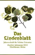 Cover: Das Lindenblatt. Titelthema: Reise - Arnshaugk Verlag