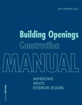 Cover: Building Openings Construction Manual - Edition Detail