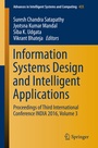 Cover: Information Systems Design and Intelligent Applications - Springer