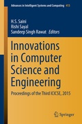 Cover: Innovations in Computer Science and Engineering - Springer