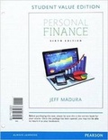 Cover: Personal Finance, Student Value Edition Plus Mylab Finance with Pearson Etext -- Access Card Package - Pearson
