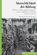 Cover: Menschlichkeit der Bildung - Brill Deutschland