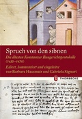 Cover: Spruch von den sibnen - Jan Thorbecke Verlag