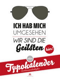 Abbildung von: FormArt - Typokalender 2017 - Ackermann Kunstverlag