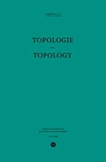 Cover: Topologie / Topology - gta Verlag