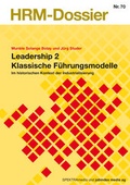 Cover: Leadership 2 Klassische F&uuml;hrungsmodelle - SPEKTRAmedia J&uuml;rg Studer