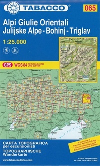 Abbildung von: Alpi Giulie Orientali / Bohinj / Triglav: 065 - Tabacco