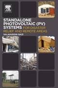 Cover: Standalone Photovoltaic (PV) Systems for Disaster Relief and Remote Areas - Elsevier