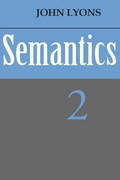 Cover: Semantics: Volume 2 - Cambridge University Press
