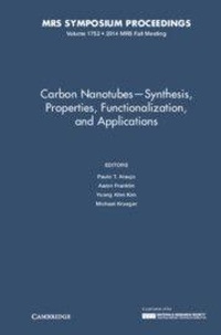 Enlarge image Cover: Carbon Nanotubes - Synthesis, Properties, Functionalization, and Applications: Volume 1752 - Materials Research Society