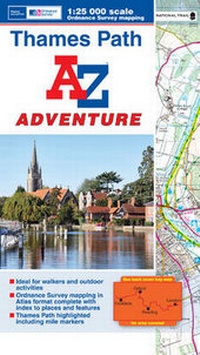 Abbildung von: Thames Path Adventure Atlas - Geographers' A-Z Map Co Ltd