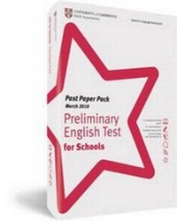 Abbildung von: PET for Schools (March 2010) Past Paper Pack - University of Cambridge ESOL Examinations