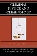 Cover: Criminal Justice and Criminology - University Press of America