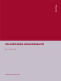 Cover: Schlesisches Urkundenbuch - B&ouml;hlau