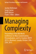 Cover: Managing Complexity - Springer