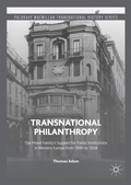 Cover: Transnational Philanthropy - Palgrave Macmillan