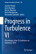 Cover: Progress in Turbulence VI - Springer