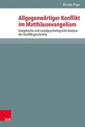 Abbildung von: Allgegenwärtiger Konflikt im Matthäusevangelium - Vandenhoeck & Ruprecht