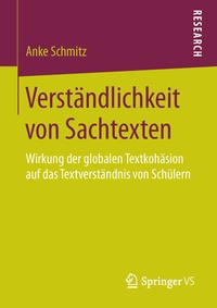 Abbildung von: Verständlichkeit von Sachtexten - Springer VS