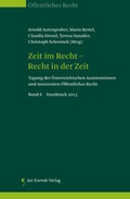 Cover: Zeit im Recht - Recht in der Zeit - Jan Sramek Verlag KG