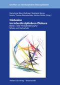 Cover: Inklusion im interdisziplin&auml;ren Diskurs - utzverlag GmbH