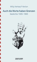 Cover: Auch Worte haben Grenzen - Theodor Kramer Gesellschaft