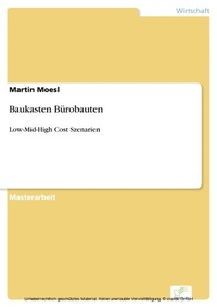 Abbildung von: Baukasten Bürobauten - diplom.de