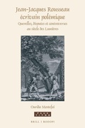 Cover: Jean-Jacques Rousseau ecrivain polemique - Brill