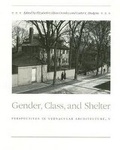 Cover: Gender Class and Shelter - University of Tennessee Press