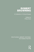 Cover: Robert Browning - Routledge