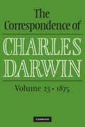 Cover: The Correspondence of Charles Darwin: Volume 23, 1875 - Cambridge University Press
