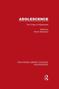 Enlarge image Cover: Adolescence - Routledge
