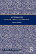 Cover: Multilingual Law - Routledge