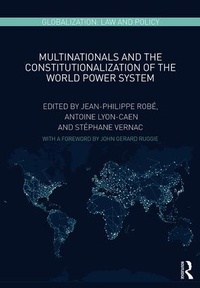 Enlarge image Cover: Multinationals and the Constitutionalization of the World Power System - Routledge