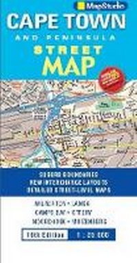 Abbildung von: Cape Town street map - Map Studio