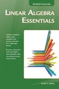 Cover: Linear Algebra Essentials - Mercury Learning & Information