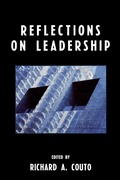 Cover: Reflections on Leadership - University Press of America